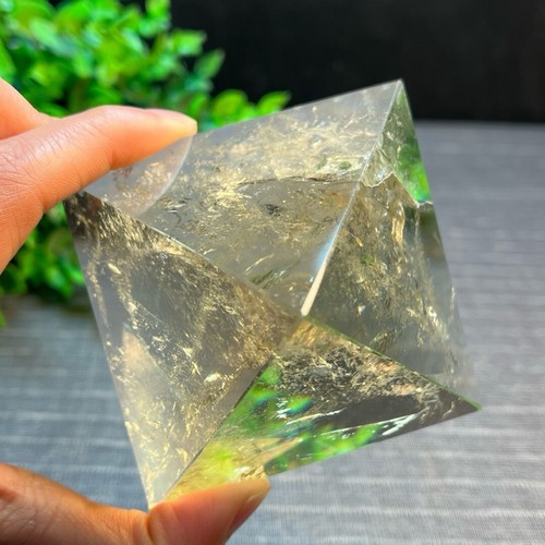 AAA+ Natural Citrine Crystals Pyramid Quartz Tower Point Reiki healing 360g - Picture 10 of 12