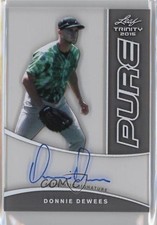2015 Leaf Trinity Pure Auto Donnie Dewees #P-DD1 Auto 0v1