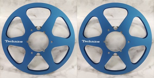 Un par de carretes de cinta Gold Technics de 10,5"" carrete de aluminio de alta calidad - Imagen 4 de 5