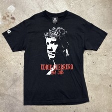 🔥Vintage WWE Eddie Guerrero Viva La Raza  Memorial T-Shirt Size Large 20.5x30