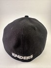 Las Vegas Raiders New Era NFL 59 FIFTY Fitted Black Cap Hat - 7 1/8 — photo 3