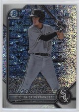 2022 Bowman Chrome Prospects Speckle Refractor 49/299 Erick Hernandez 14cn