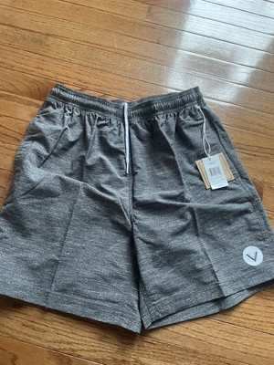 Vast Life Volley Shorts Men Gray NWT Sz. Small Pockets Elastic Stretch Waist