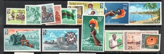 Tanganyika 1961 to 20/ mint