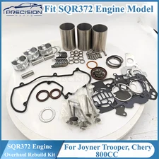 Engine Cylinder Head Overhaul Gasket Kit SQR372 For Chery SQR372 800CC Engine