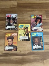 JET Magazine LOT ( 5 Books) 1991-1993 - Celebrities, News, Music, Entertainment