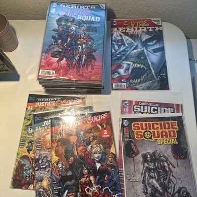 Suicide Squad Konvolut 1-24 kpl. Special JL vs. SQ 1-3 kpl. Die neue SQ 1-2 kpl.