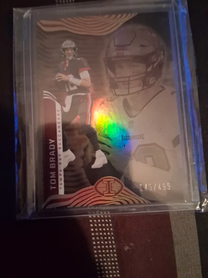 2022 Panini Illusions - Tom Brady #91 Trophy Collection Bronze Serial 143 /499 - Image 3 of 4