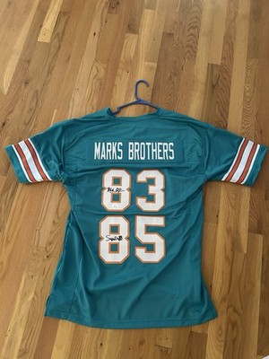 Marks Brothers Autographed Signed Jersey JSA COA Mark Clayton Mark Duper Collect