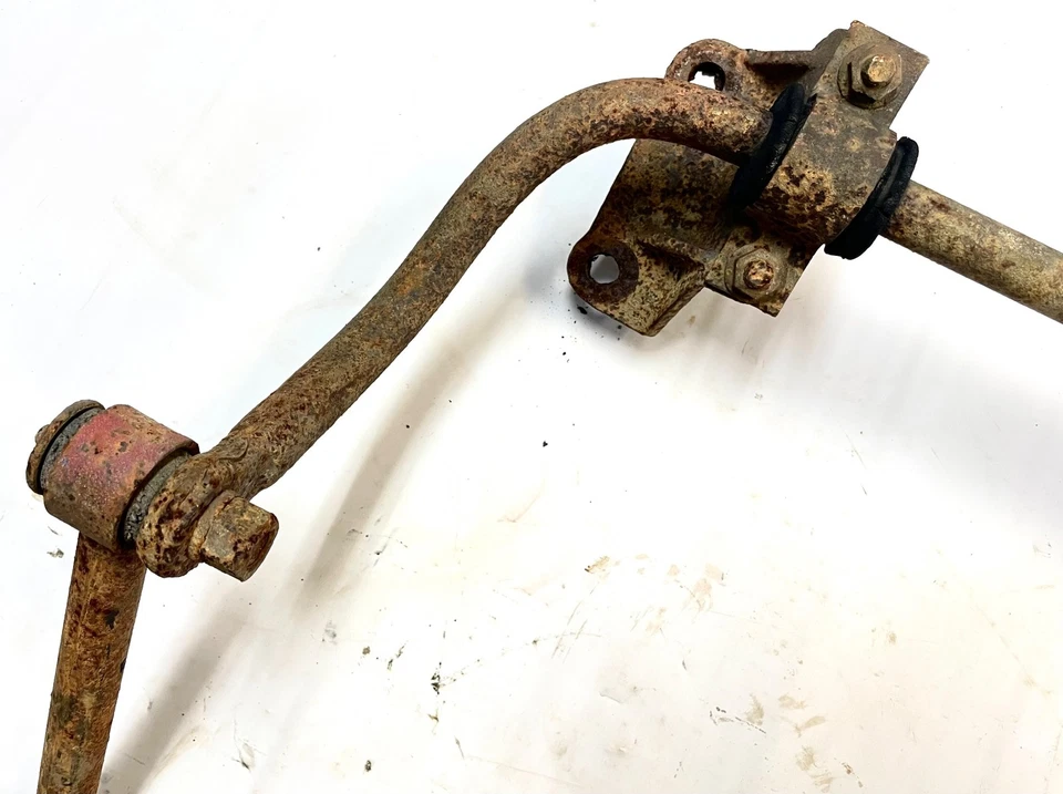 Barra estabilizadora Jeep CJ con soportes eslabones placas de eje CJ5 CJ7 CJ8 delantera de fábrica Foto 3 de 4