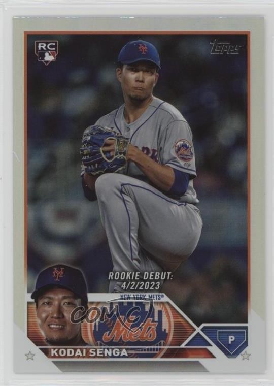 2023 Topps Update Rookie Debut Rainbow Foil Kodai Senga #US20 Rookie RC 1lw4