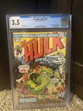 The Incredible Hulk 180 CGC 3.5, First Appearance Of The Wolverine