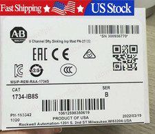 NEW AB 1734-IB8S 1734IB8S SER B Digital Safety Input Module DHL ship