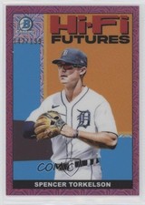 2022 Bowman Hi-Fi Futures Mega Box Pink Mojo Refractor Spencer Torkelson 0lm