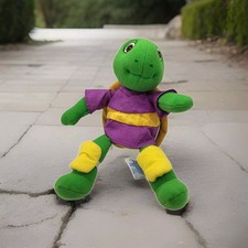 Vintage Franklin the Turtle Eden Plush Stuffed Animal Toy Soccer 8"