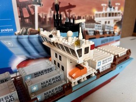 LEGO 10152 2005 Edition Maersk Sealand W/ Box & Instructions VINTAGE RARE