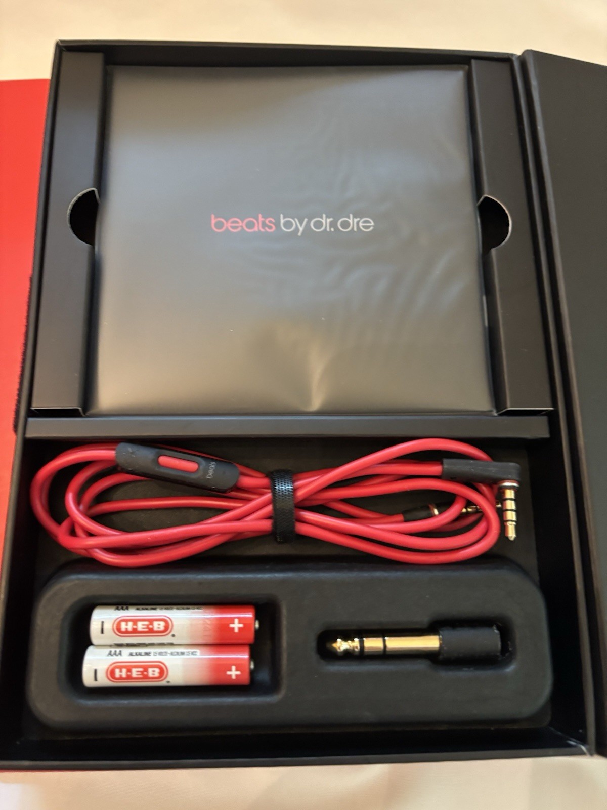 Beats By Dr. Dre Beats Studio Over-The-Ear Headphones Black Used W/box