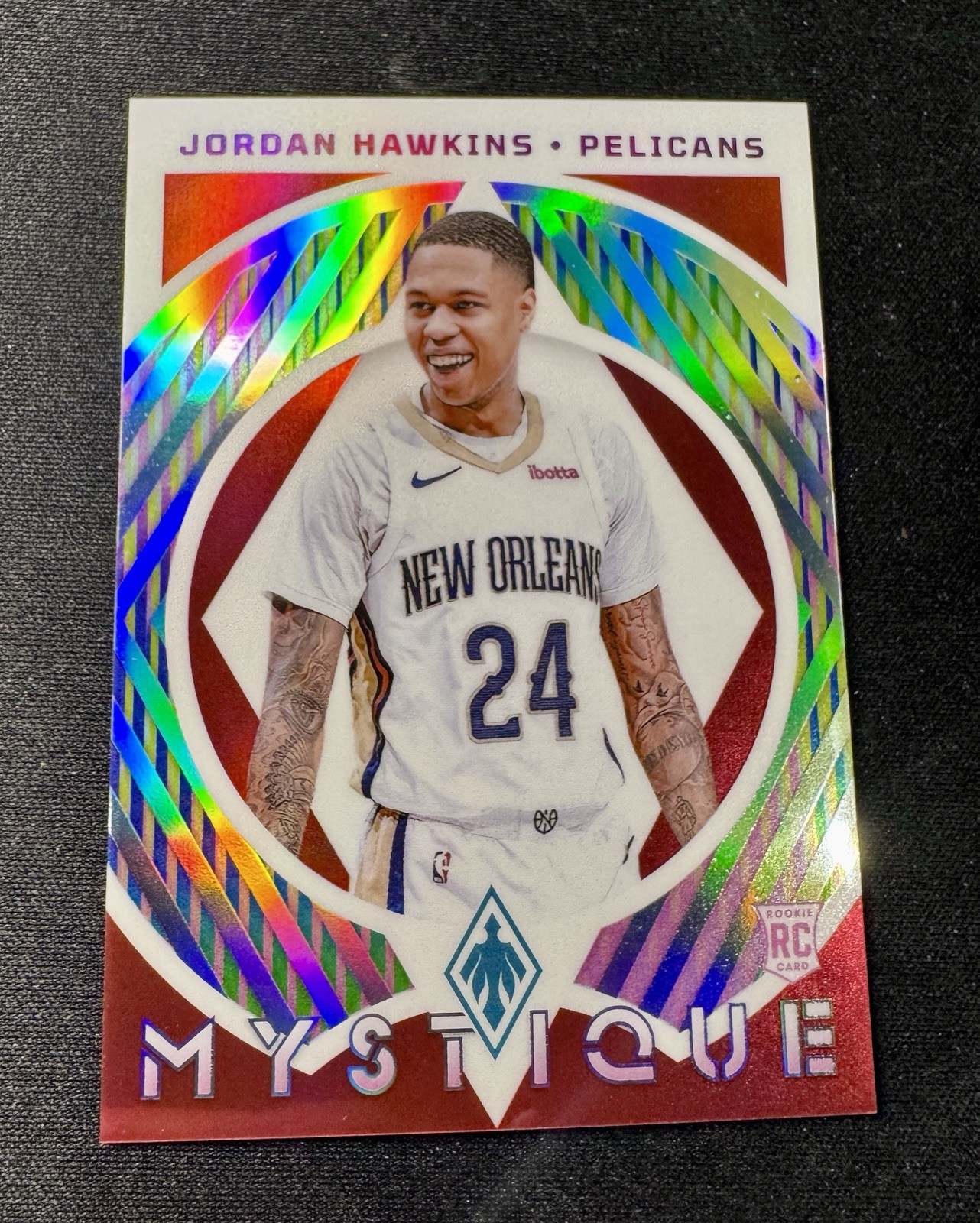 2023-24 Panini Phoenix Mystique Jordan Hawkins #1 Rookie Red /125 RC