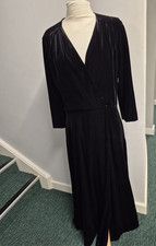 Bruce Black Occasion Long Dress JD Size 12 CHARITY SALE
