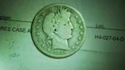 1894-S Barber Silver Half Dollar