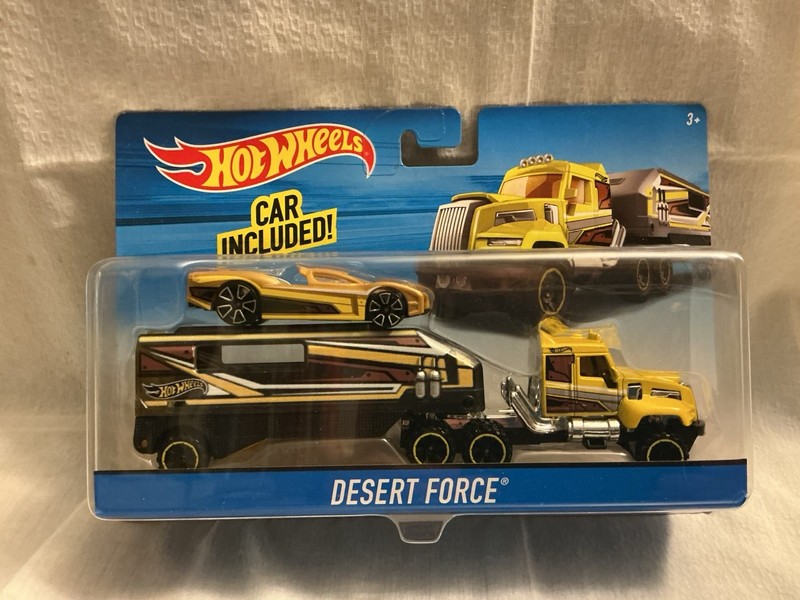 Hot Wheels 🛞 🌟DESERT FORCE🌟 Car Included, New 2016, CGC23-0910