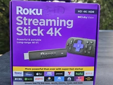 Roku Streaming Stick 4K  HDR & Dolby Vision NEW SEALED