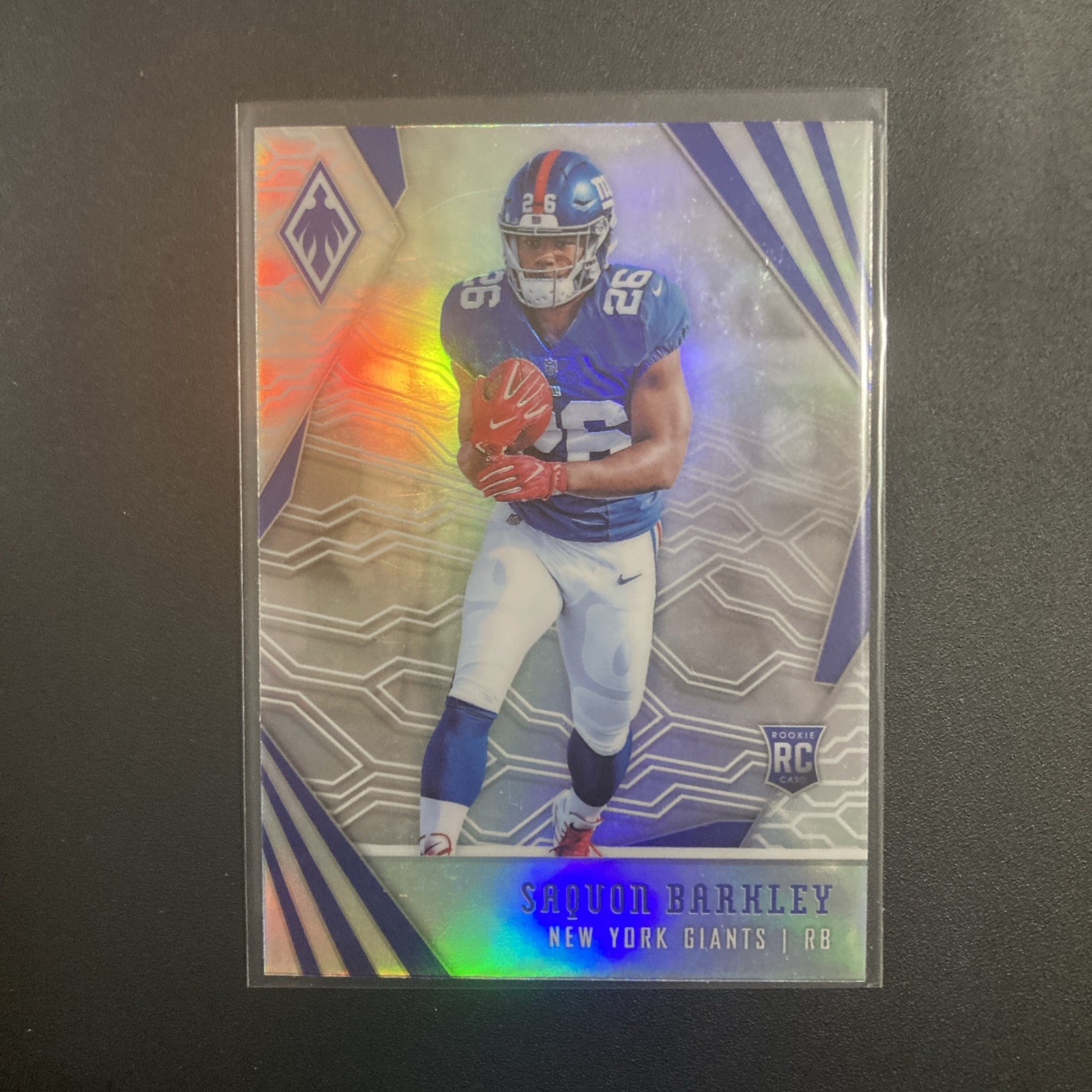 Saquon Barkley 2018 Panini Phoenix - RC Rookie #102 (RC) New York Giants
