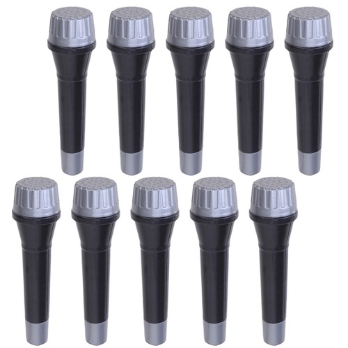 16 Pcs Microphone Model Toy Simulated Props Fake Party Favour Child - Imagen 5 de 12