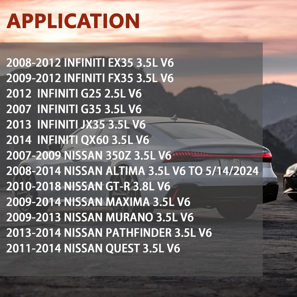 Piñón de distribución de válvula variable de admisión para Nissan GT-R Máxima Infiniti QX60 Foto 2 de 4