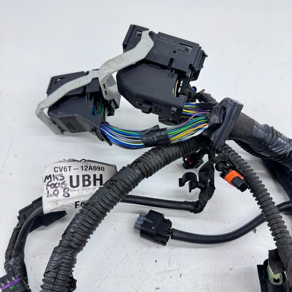 FORD FOCUS MK3 ENGINE LOOM WIRING CV6T-12A690-UBH 100HP 1.0 ECOBOOST M2DA 11-14 - Image 2 of 4