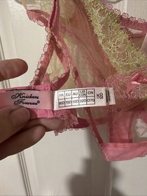 Agent Provocateur Set Shelsie Pink Green Size 2/32D