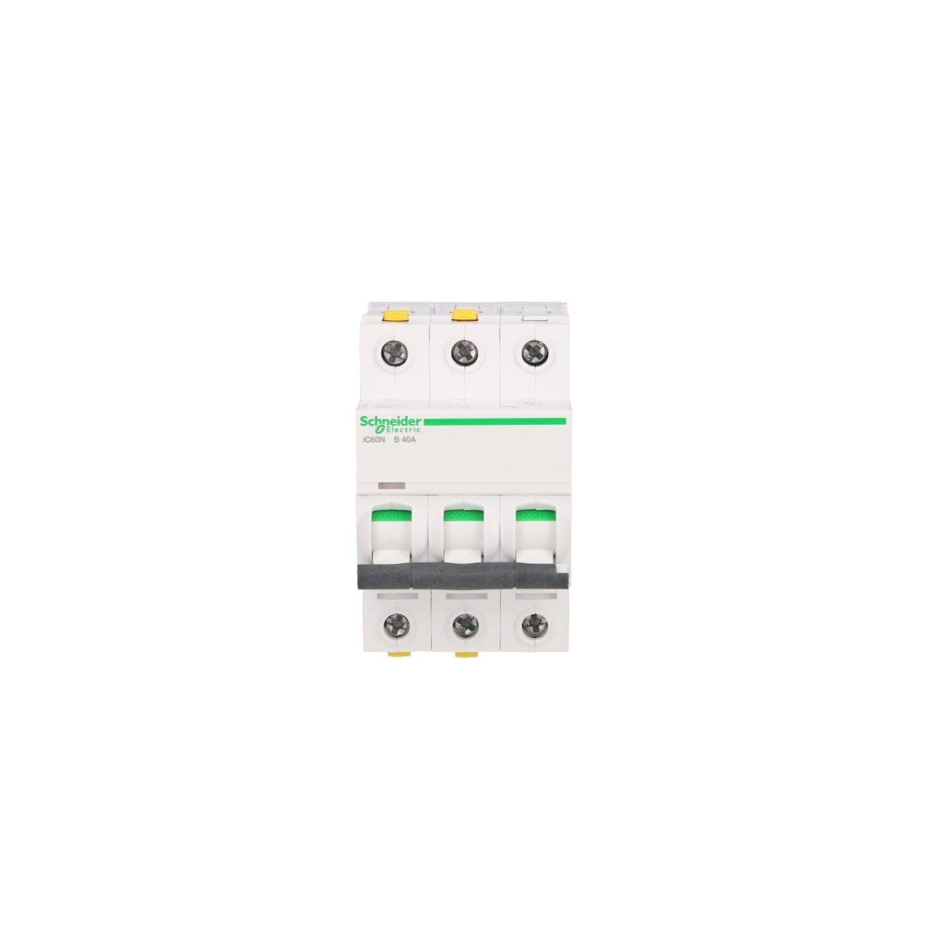 Overcurrent Switch 3P B 40A 6kA AC iC60N-B40-3 Acti9 A9F03340