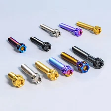 Ti Titanium Torx Head Flange Bolt M4 M5 10 15 20 25 30 35mm For Bicycle