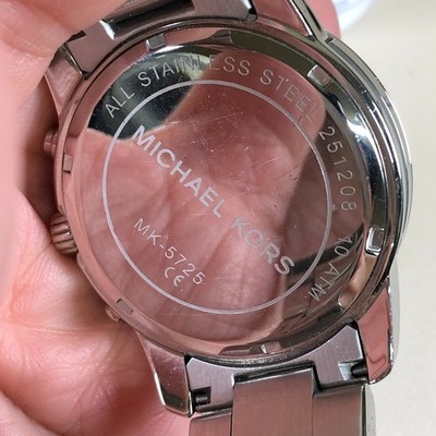 Michael Kors MK5725 Mercer Chronograph Silver Tone Steel  display picture 1