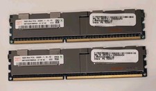 Lot of 2- Hynix 16GB 32GB 4Rx4 PC3L-8500R HMT42GR7BMR4A-G7 RDIMM Server Memory