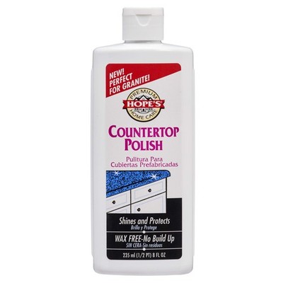 HOPE'S Countertop Restoration Polish - Shines and 8 Fl Oz (Pack of 1), White