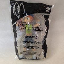NIP McDonald's Happy Meal Toy 2003 KIM POSSIBLE 2 In Line Skate DISNEY Toy