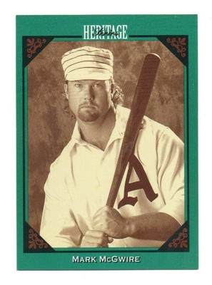 1993 Studio Mark McGwire Heritage Oakland Athletics 4