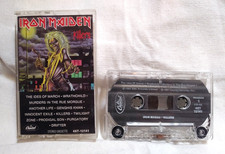 IRON MAIDEN - KILLERS - CASSETTE TAPE ORIGIN 1981 EXCELLENT 4XT-12141