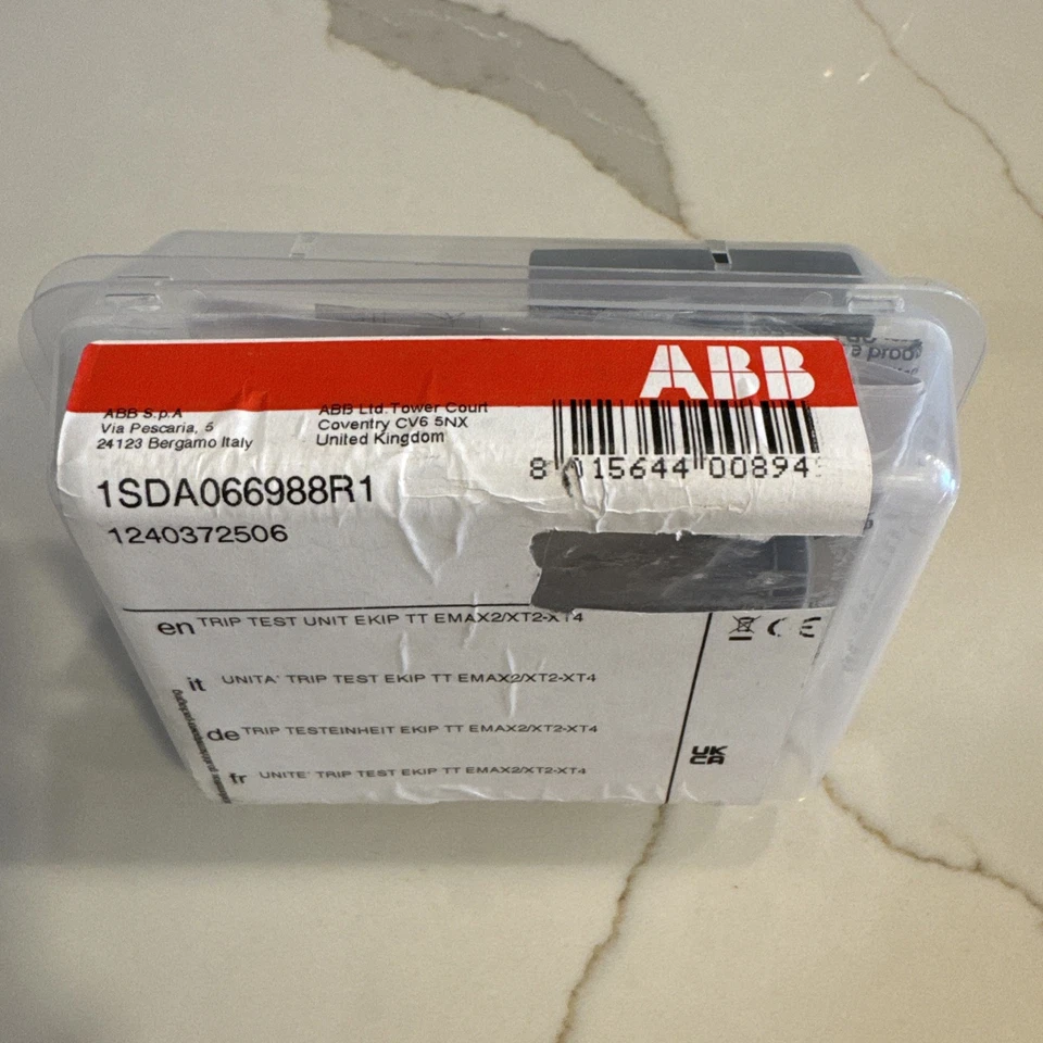 Новый ABB EKIP TT SACE Emax 2 внешний тестовый блок отключения 1SDA066988R1 - Изображение 3 из 3