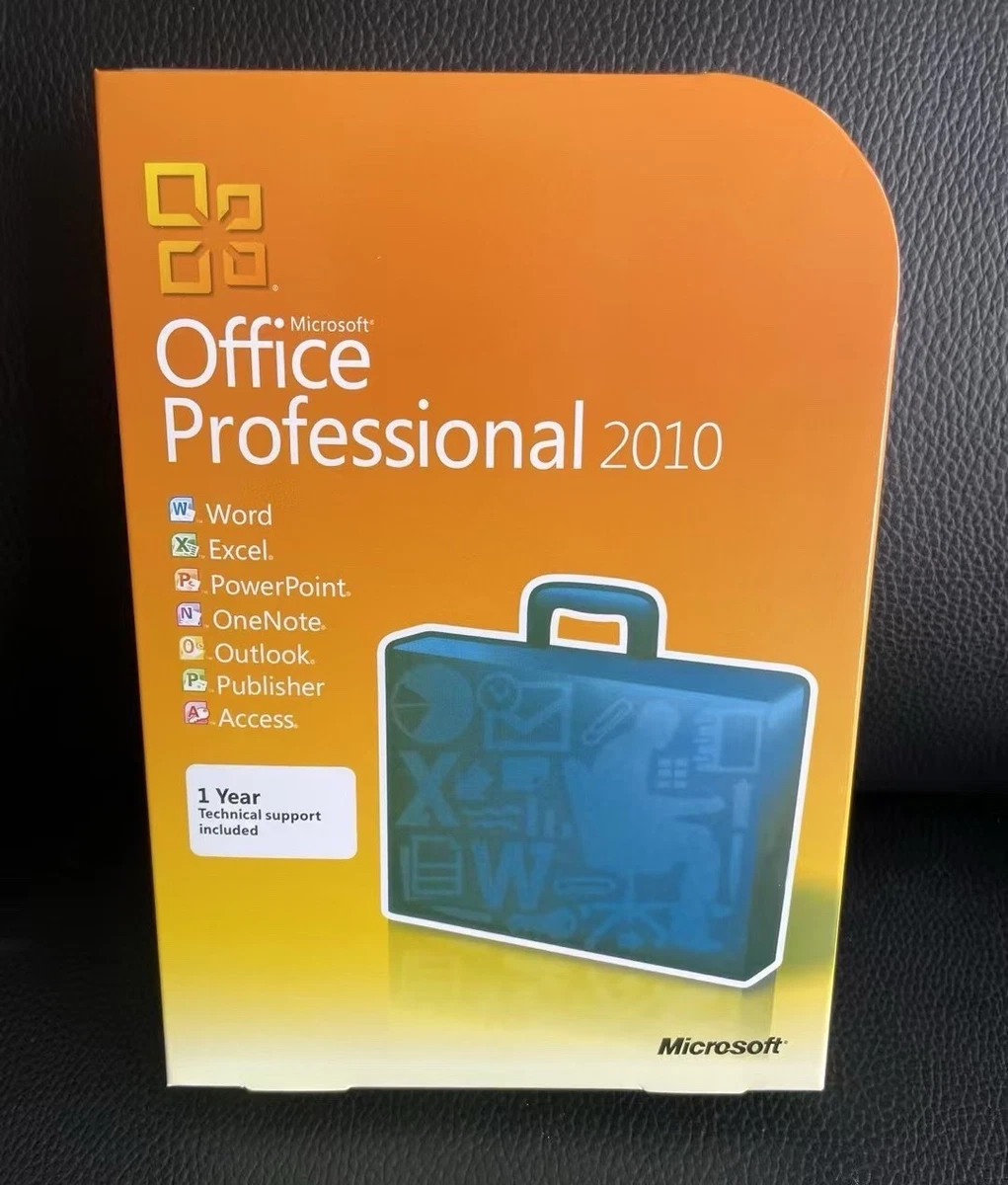 microsoft office 2010 professional retail products for sale | eBay