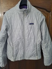 Patagonia Women's MICRO PUFF JACKET Down Puffer Feather Prima Loft Gray Size M