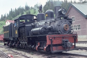 Georgetown Loop #14 CO Train/Railroad 1994 Kodachrome Slide A453