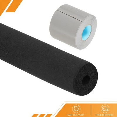 3/8'' 10mm ID x 6Ft Pipe Insulation Foam Tube Cover Wrap Roll Bar Padding Tubing