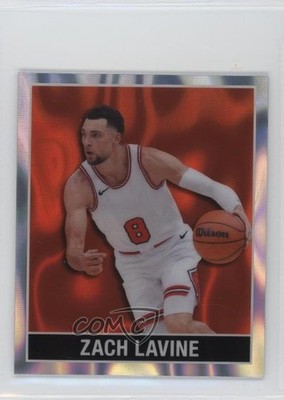 2025 Leaf 15th Anniversary National Convention Orange Lava 4/4 Zach LaVine u4w