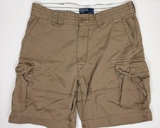 Vintage Polo Ralph Lauren Paratrooper Shorts Mens 36 Khaki Cargo Shorts Military