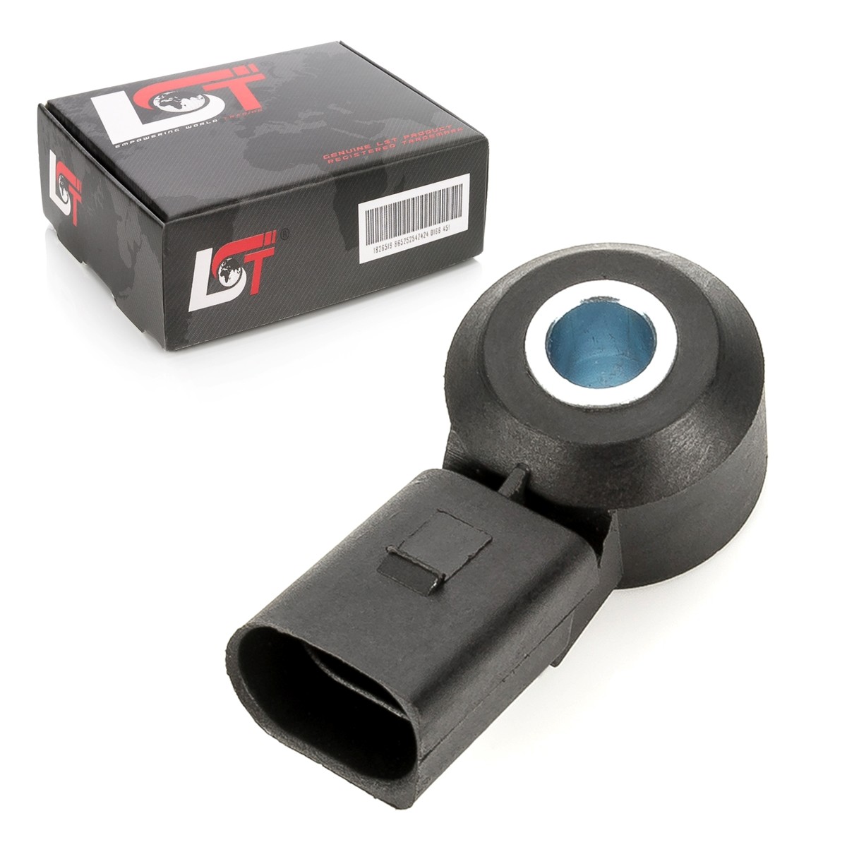 Detonation sensor Knock sensor Bipolar Black for FORD GALAXY WGR 2.8 V6 204PS