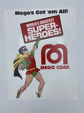 MEGO TOYS POSTER PRINT ONE-OF-A-KIND ROBIN DC COMICS