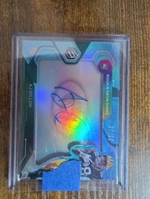 2020 Panini Elements - Rookie Neon Signs AJ Dillon #RNS-AJ Blue /50 (AU, RC)