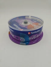 Verbatim Color Life Series DVD+R 4.7GB 16x Speed & 120 Min - 25 Discs New Sealed